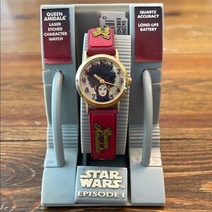 Vintage Etched Watch | Star Wars Episode I | Queen Amidala | NWT